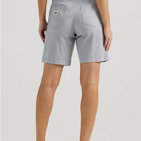Lee Women's Gray Shorts Bermuda - Picture 1 of 5